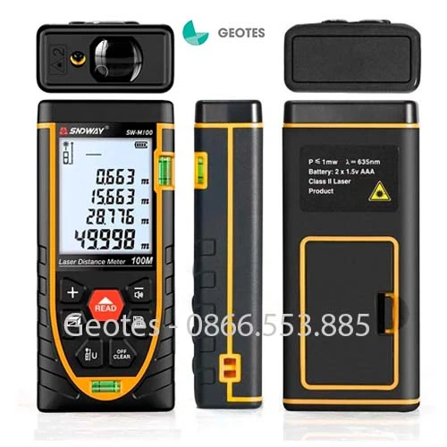 Máy đo khoảng cách laser SNDWAY SW-M100 đo xa 100m
