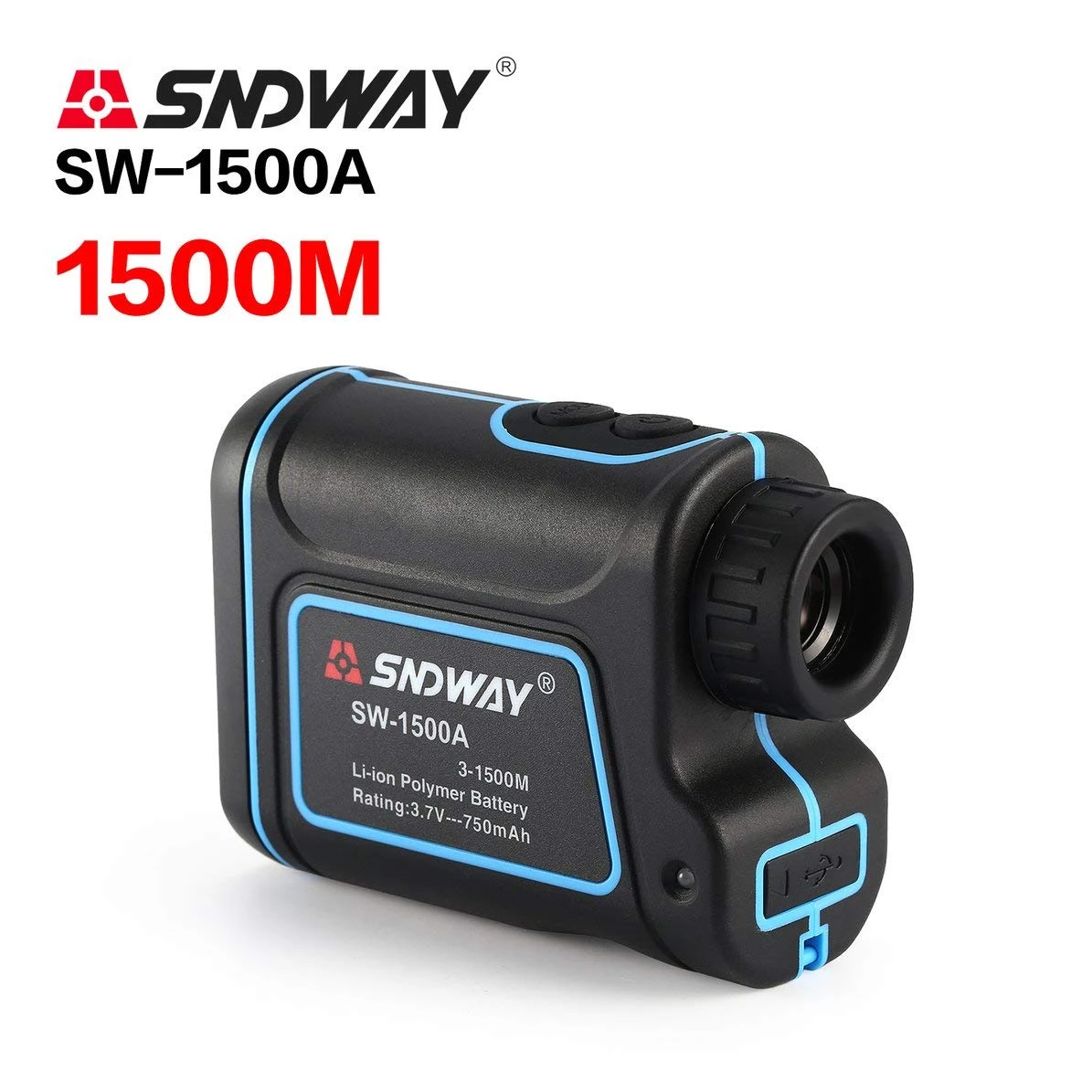 Ống Nhòm Đo Khoảng Cách Sndway SW-1500A đo xa 1500m