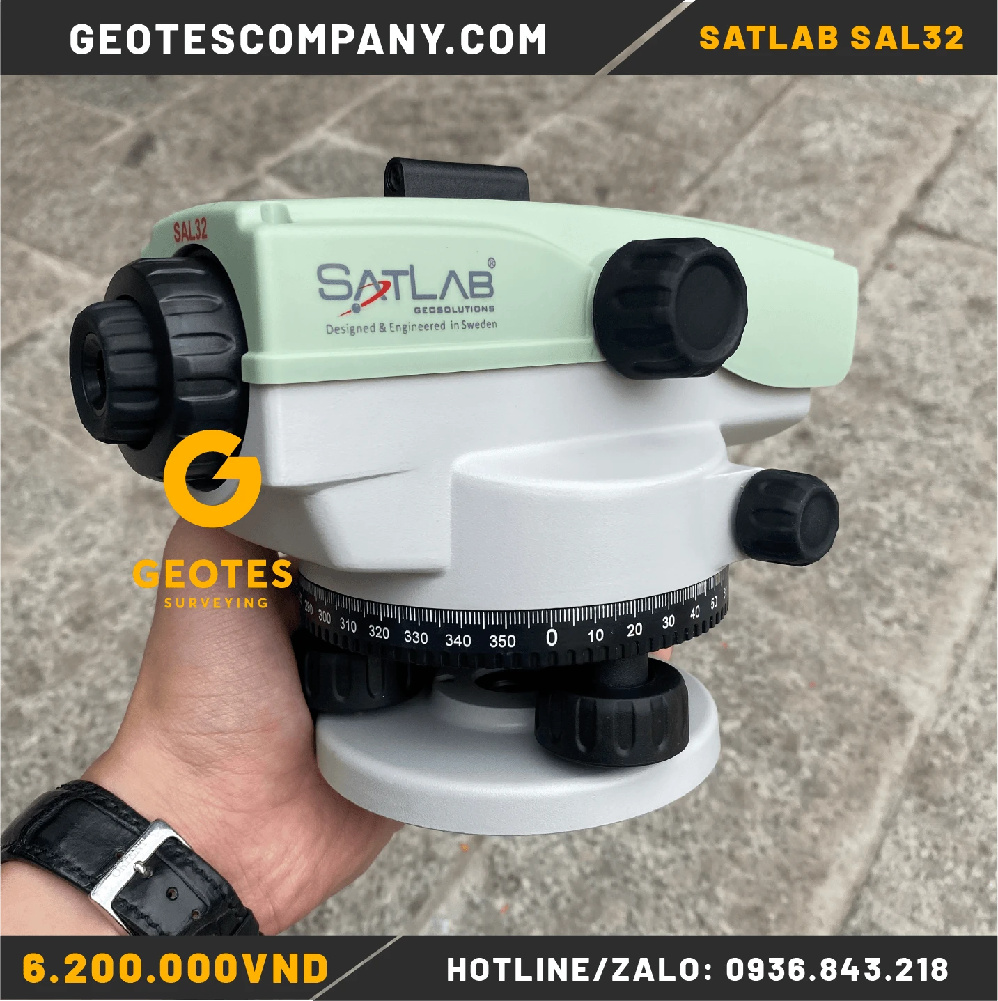 Máy thủy bình SATLAB SAL32 zoom 32x